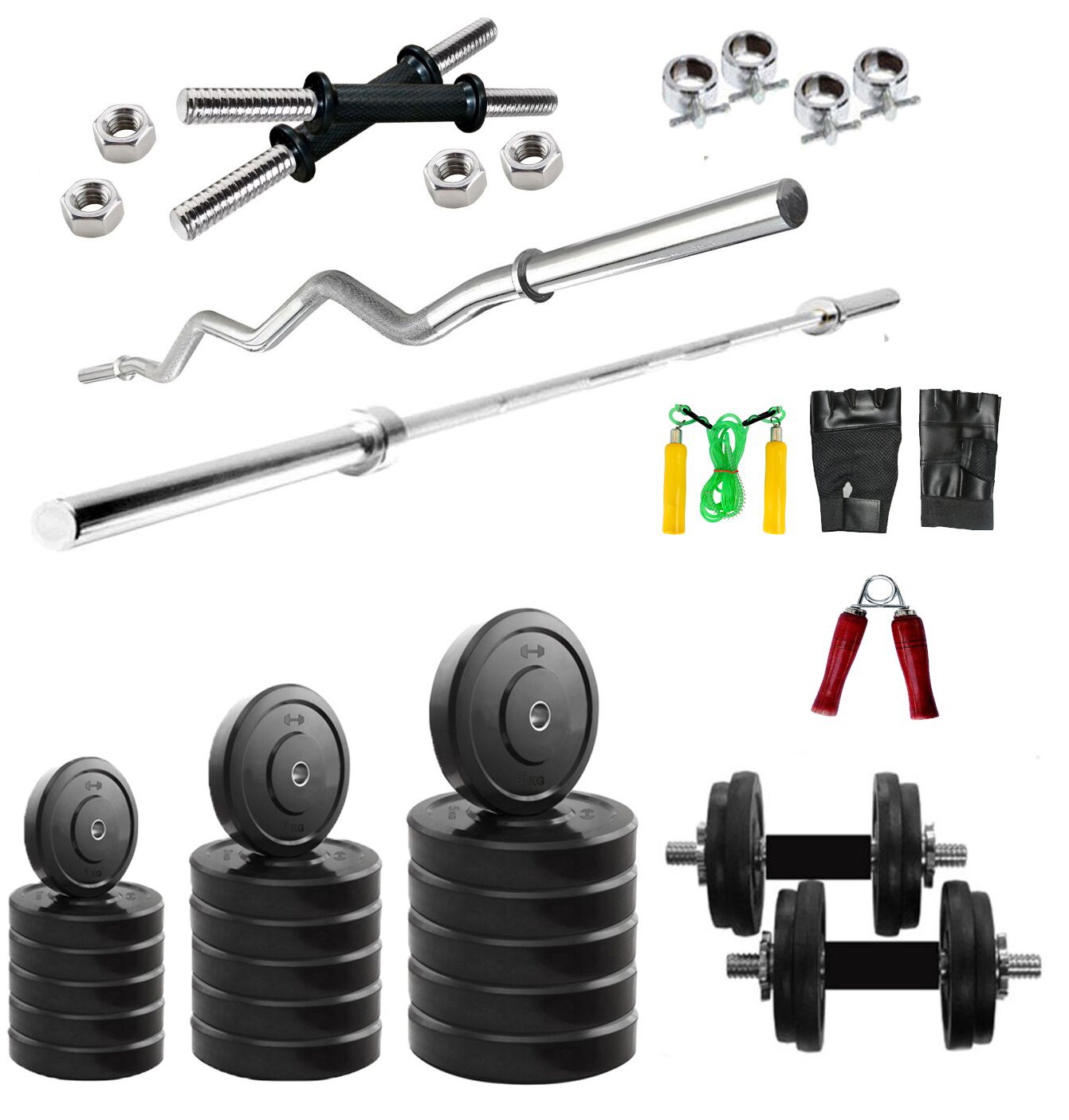 Gym weights combo best sale